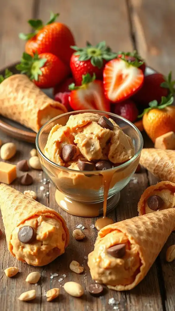 peanut butter cookie dough