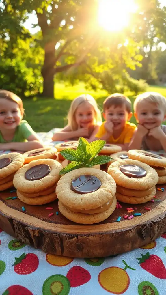 peanut butter dessert sandwiches