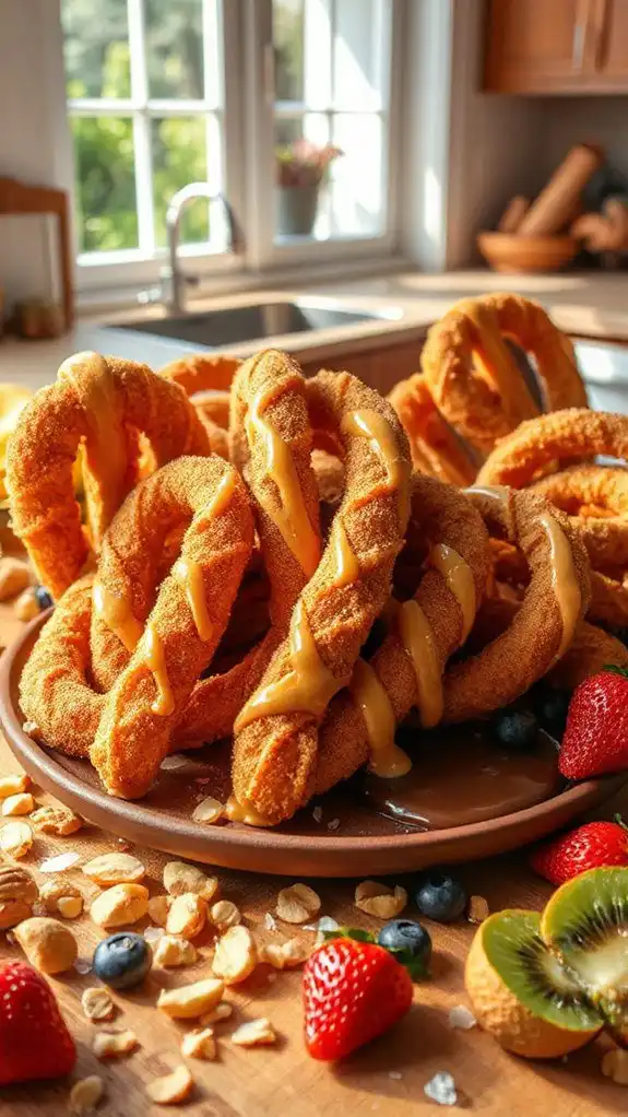 peanut butter fudge churros