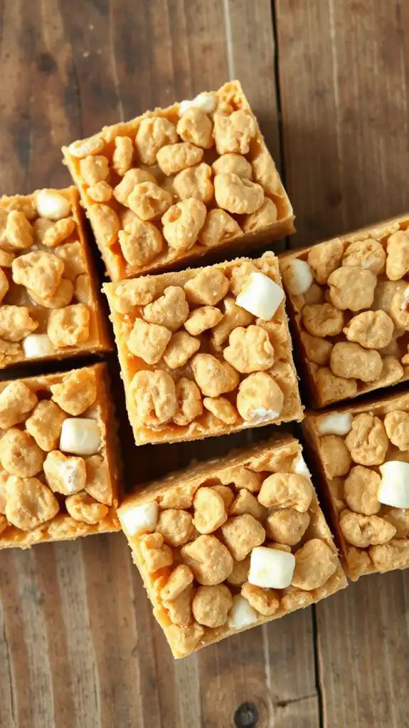 peanut butter krispie treats