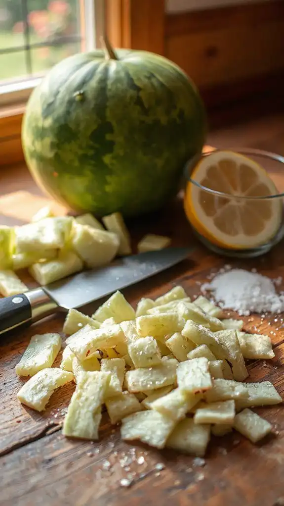 peel watermelon rind sustainably peel watermelon rind sustainably