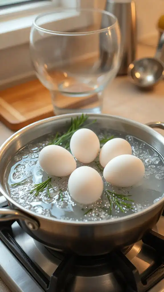 perfectly boiled eggs recipe