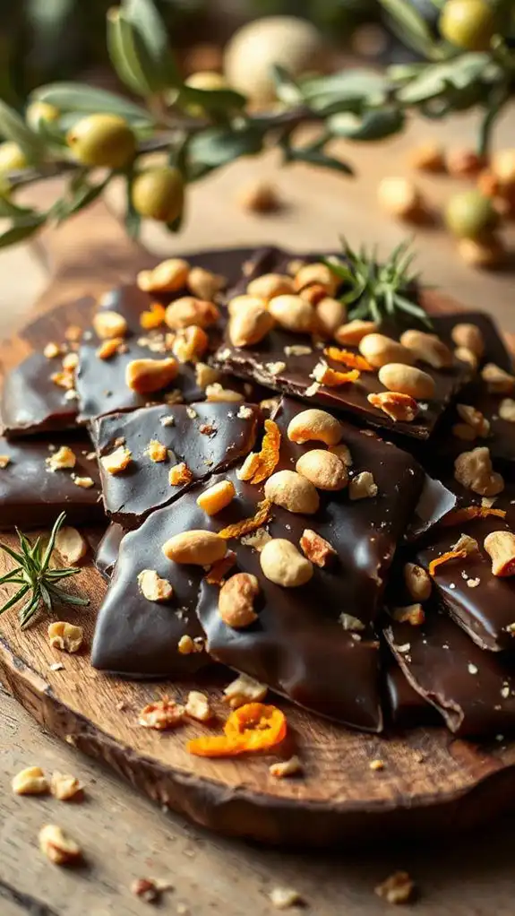 pine nut chocolate delight