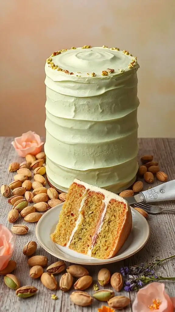 pistachio cardamom cake recipe