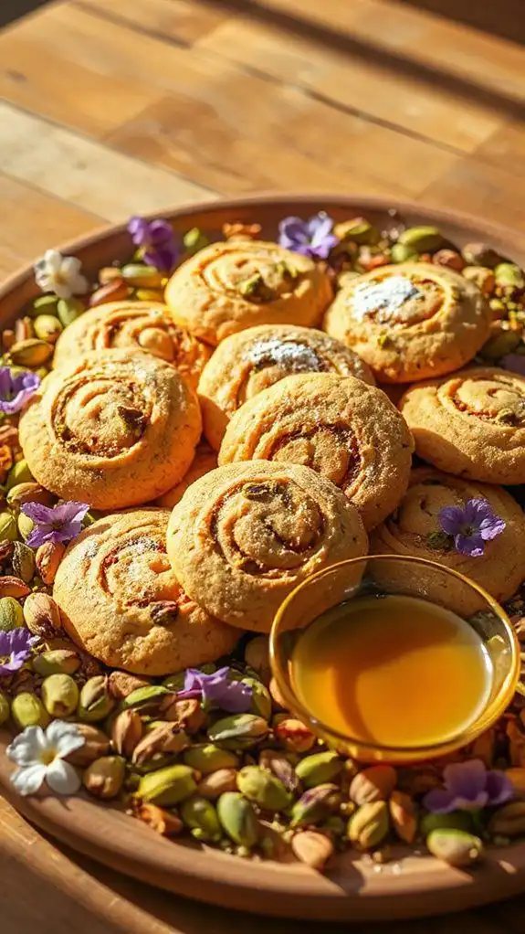 pistachio spice cookie delight