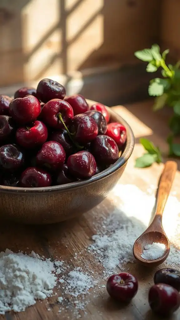 pitted cherries with alternatives