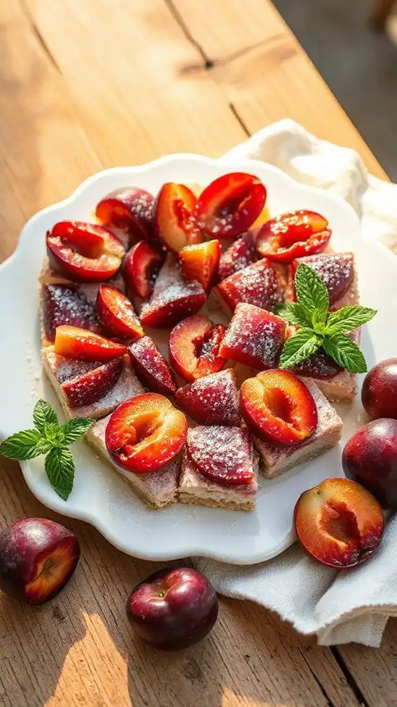 plum cheesecake bars recipe plum cheesecake bars recipe