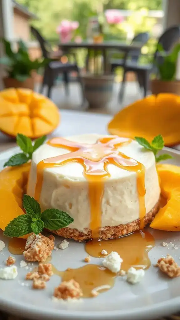 polvoron cheesecake no bake delight