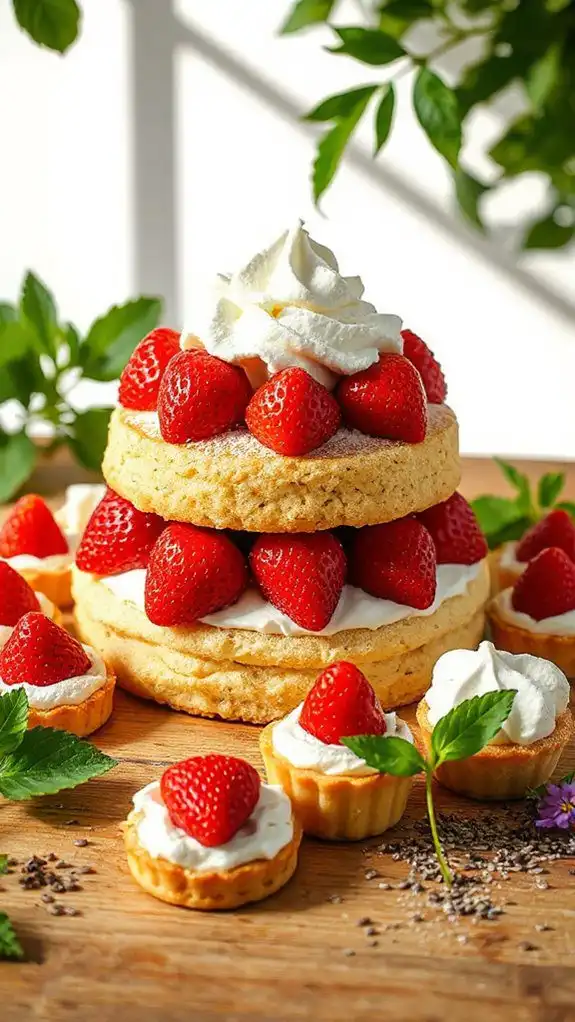 poppy seed strawberry shortcake delight