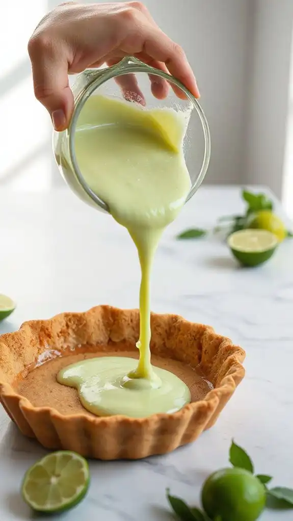 pour vibrant filling evenly pour vibrant filling evenly