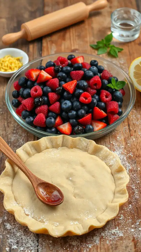 precise berry layer assembly