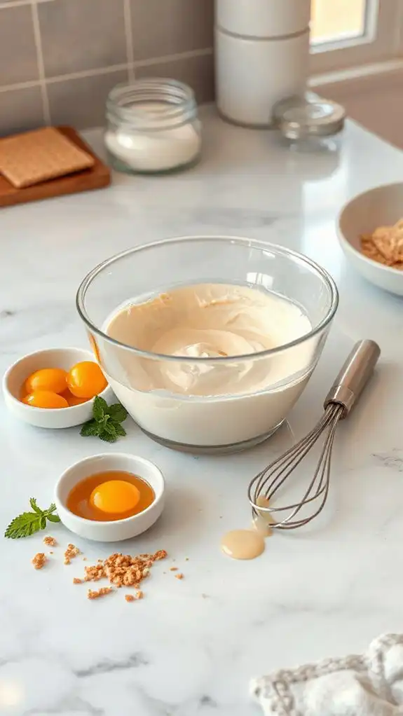 precise cheesecake batter crafting precise cheesecake batter crafting