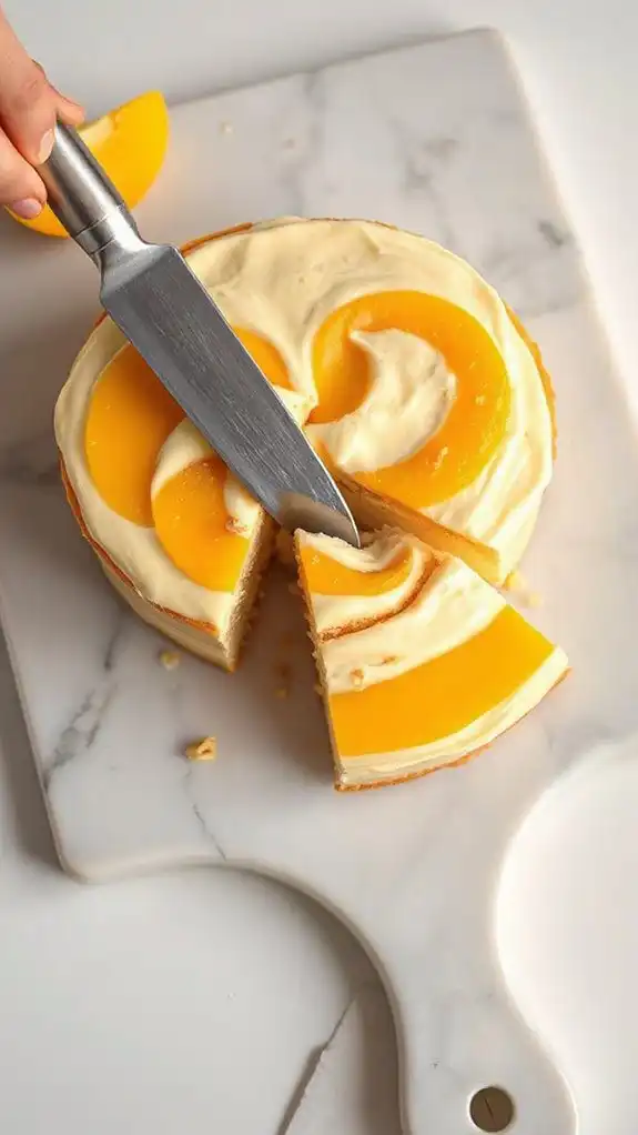 precise mathematical wedge slicing
