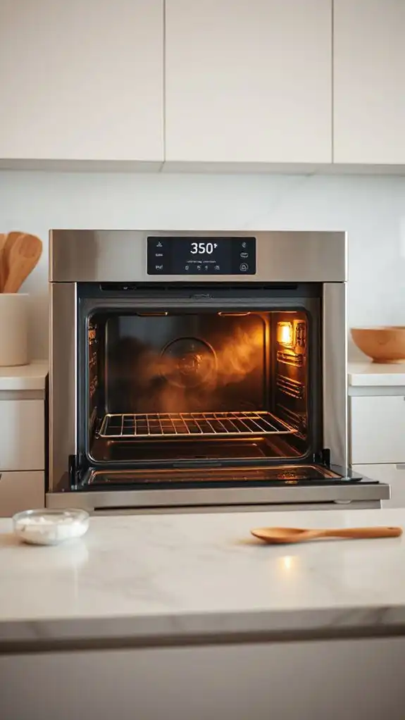 preheat oven before baking