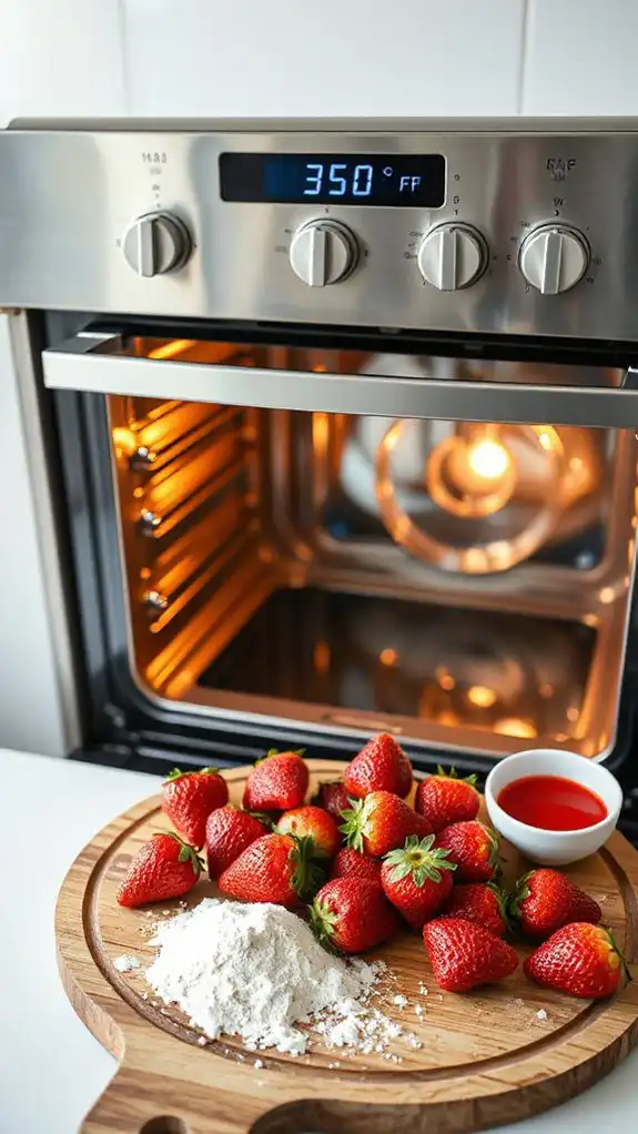 preheat oven for baking