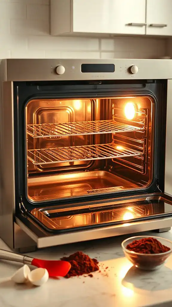 preheat oven for efficiency