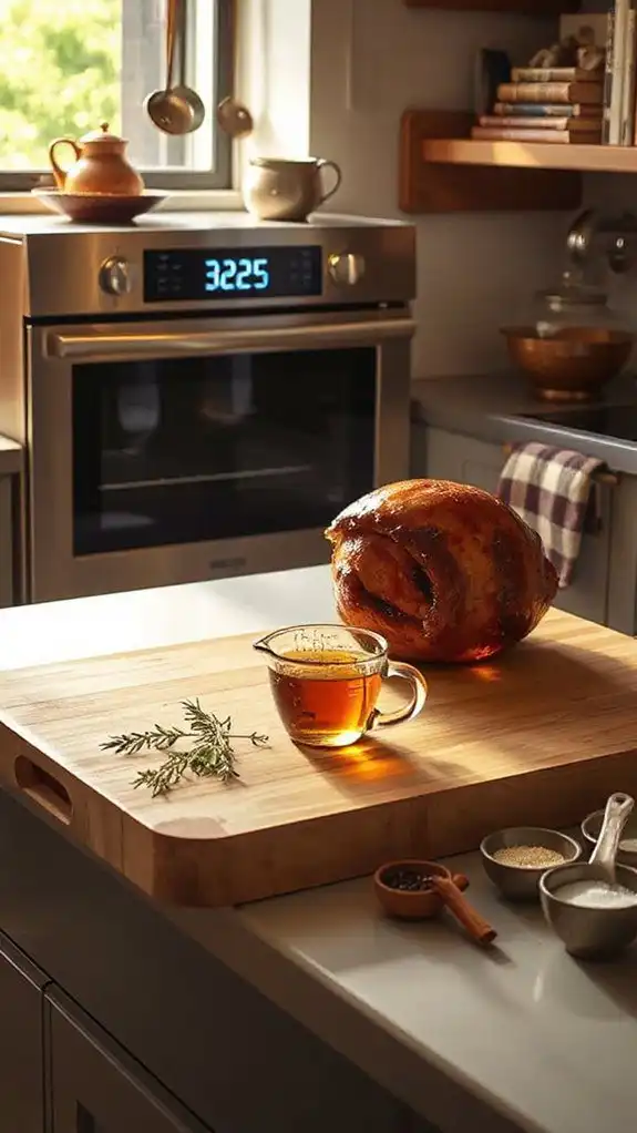 preheat oven to 325 f