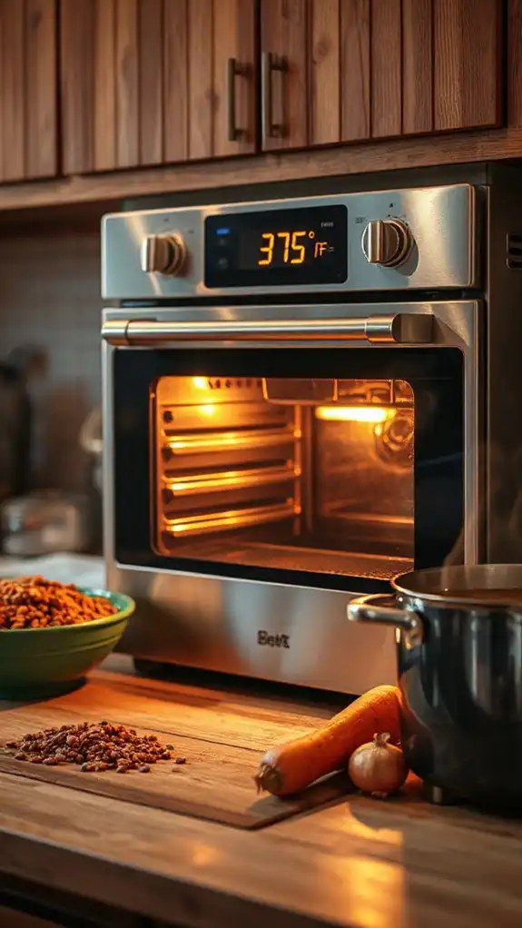 preheat oven to 375 f