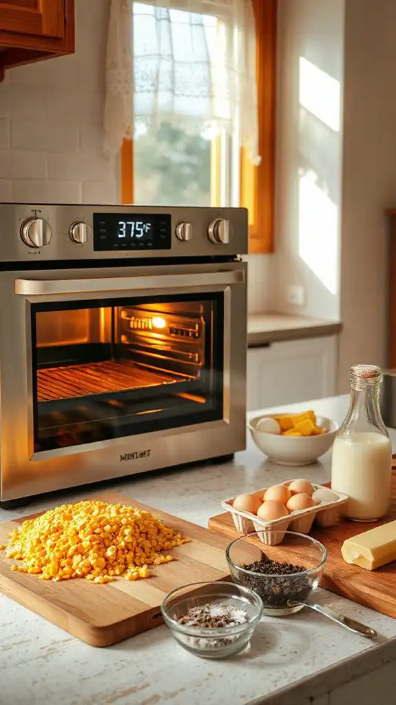 preheat oven to 375 f