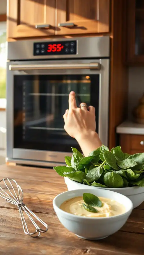 preheat oven to 375 f