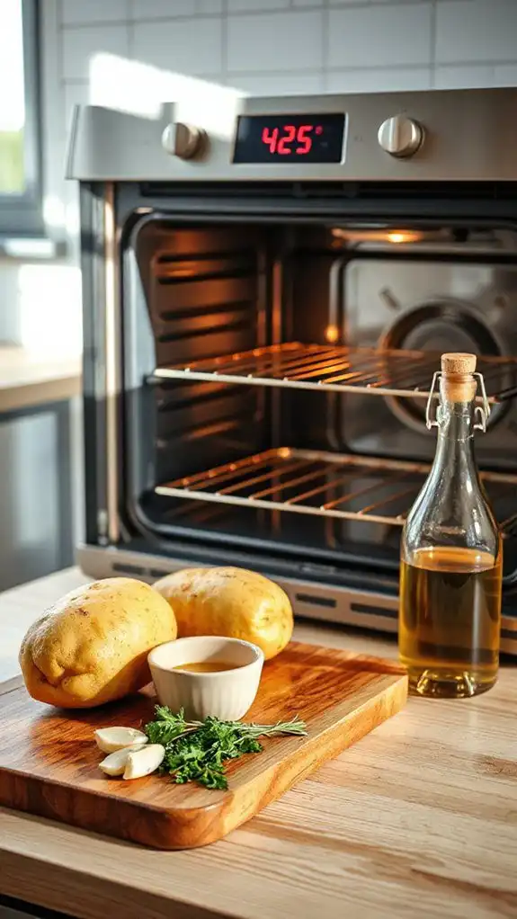 preheat oven to 425 f