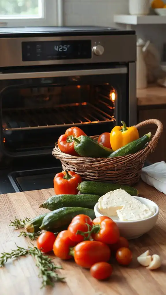 preheat oven to 425 f