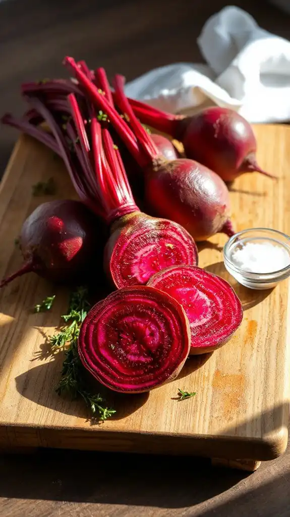 prepare beetroot for salad