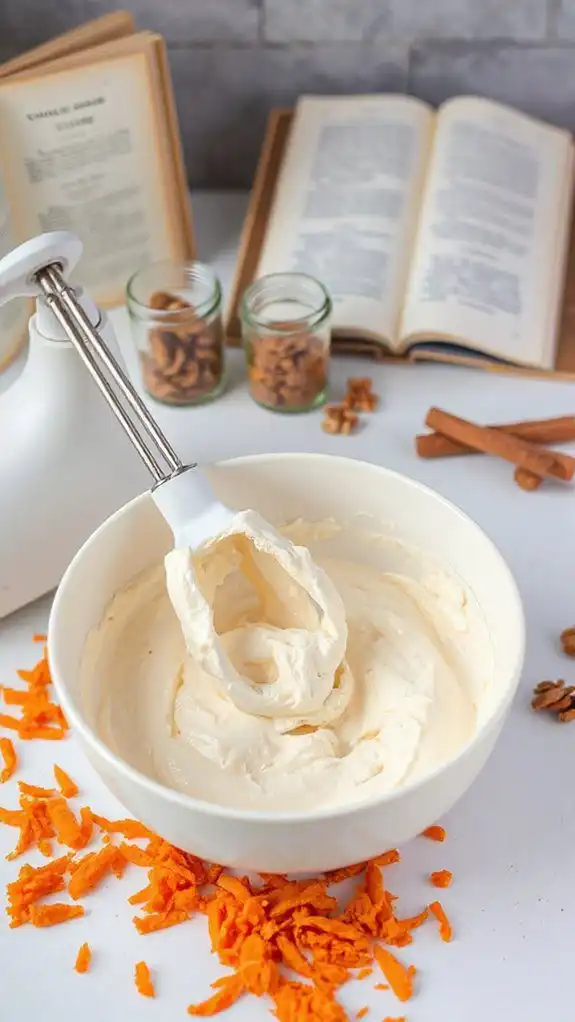 prepare cream cheese mixture