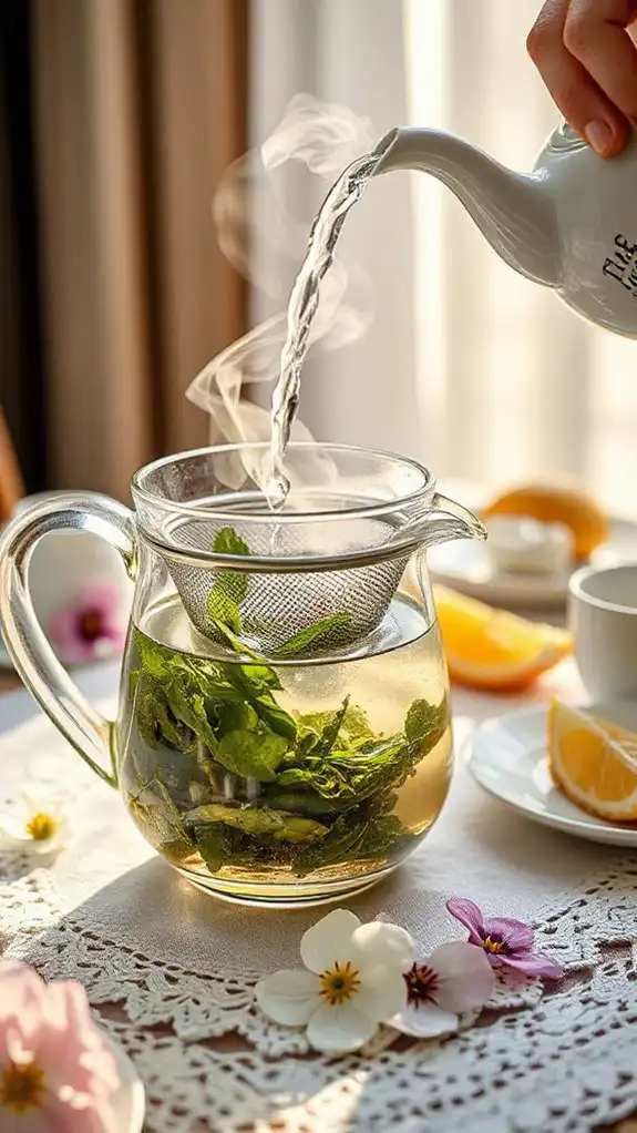 prepare elegant tea infusions