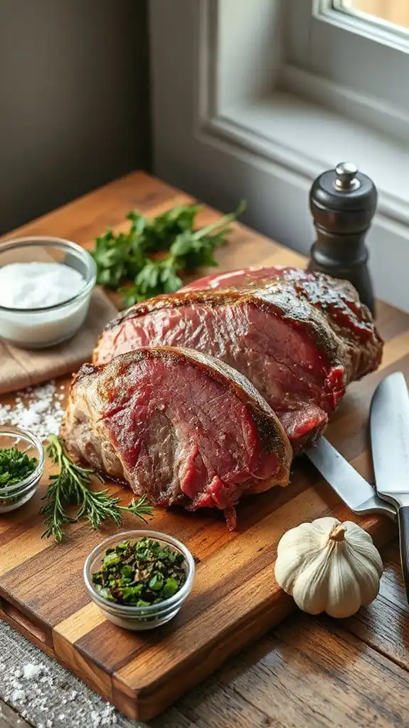 prepare rib for seasoning