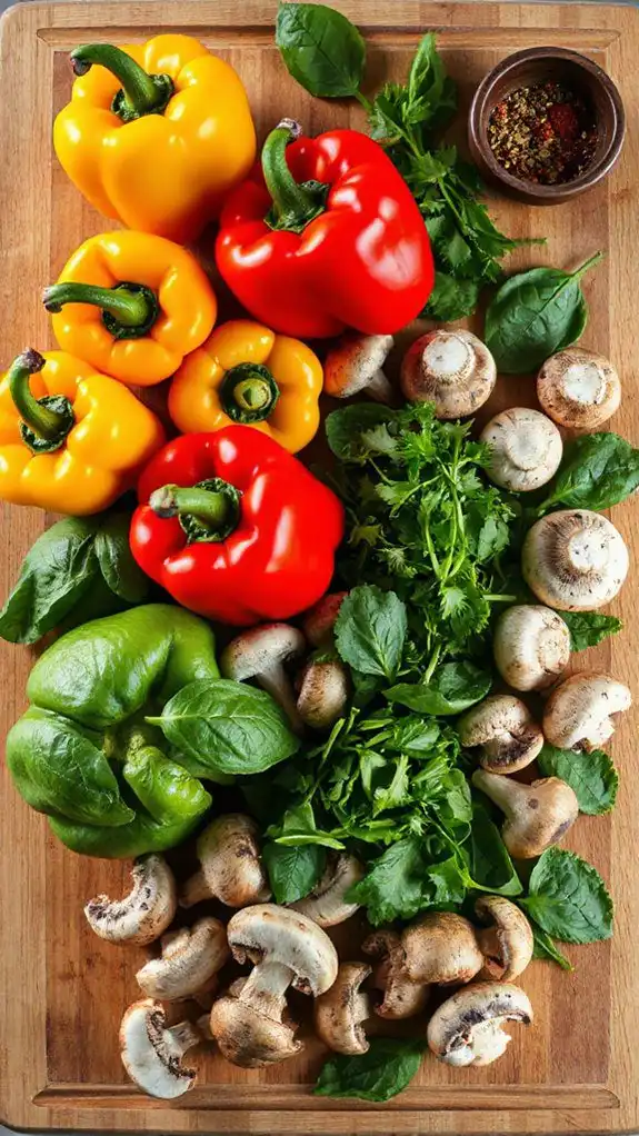 prepare vegetables before cooking