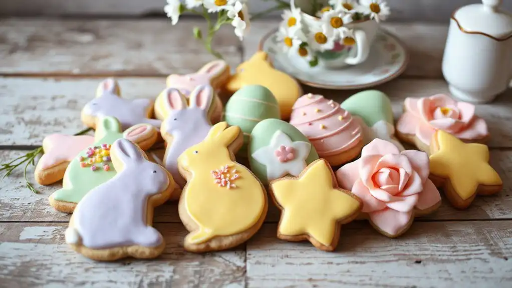professional looking easter cookies