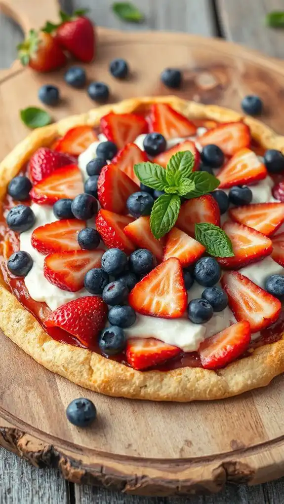 proudly showcase patriotic pizza proudly showcase patriotic pizza