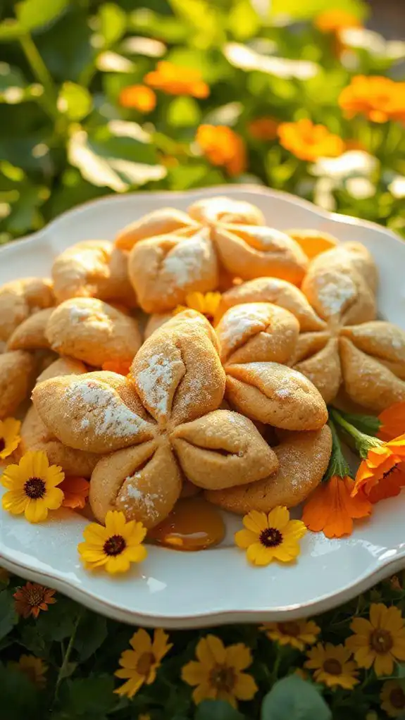pumpkin floral cookie delight
