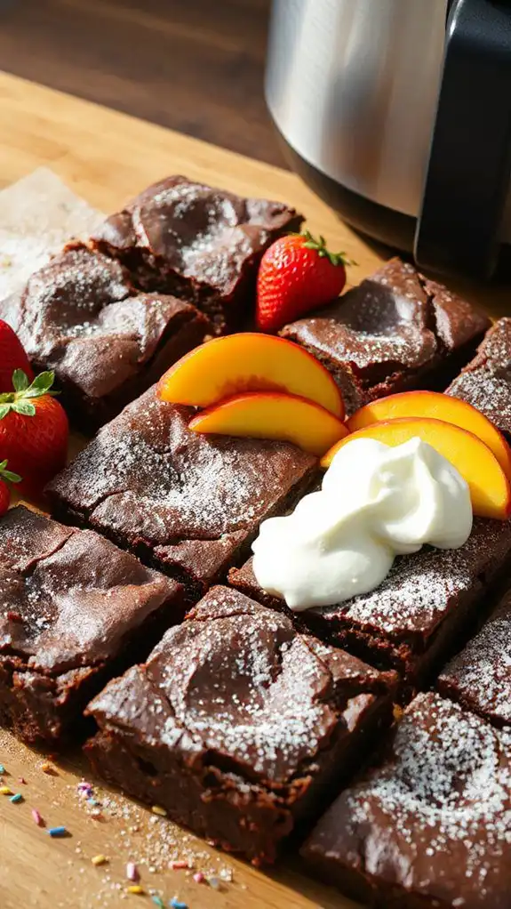quick and fudgy brownies