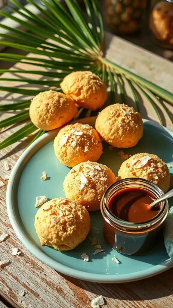 quick gluten free coconut treats