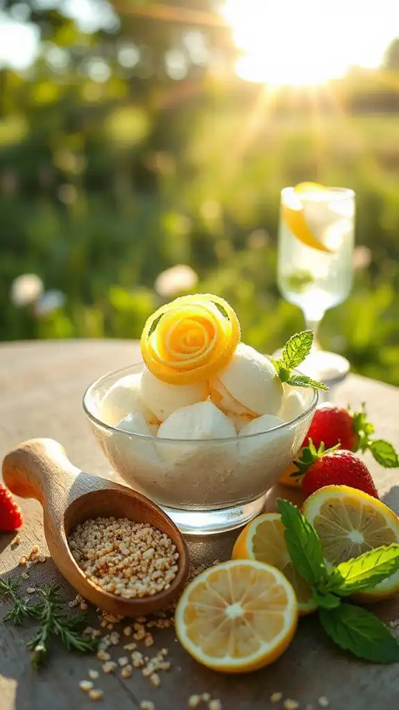 quinoa lemonade sorbet recipe