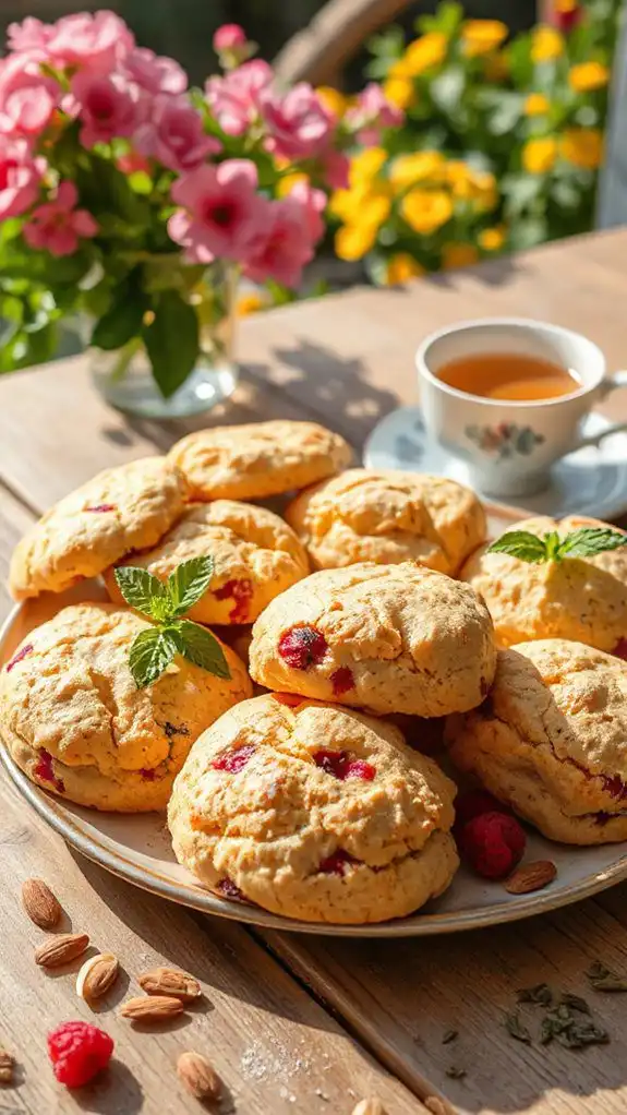 raspberry almond scones recipe raspberry almond scones recipe