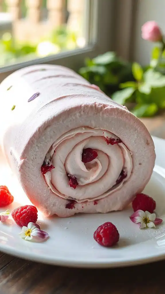 raspberry meringue summer delight