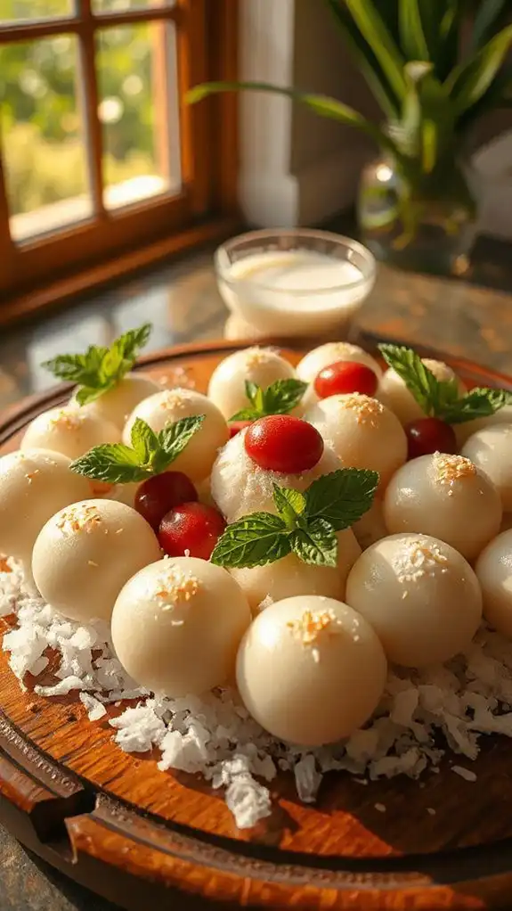 red bean pandan dessert delight