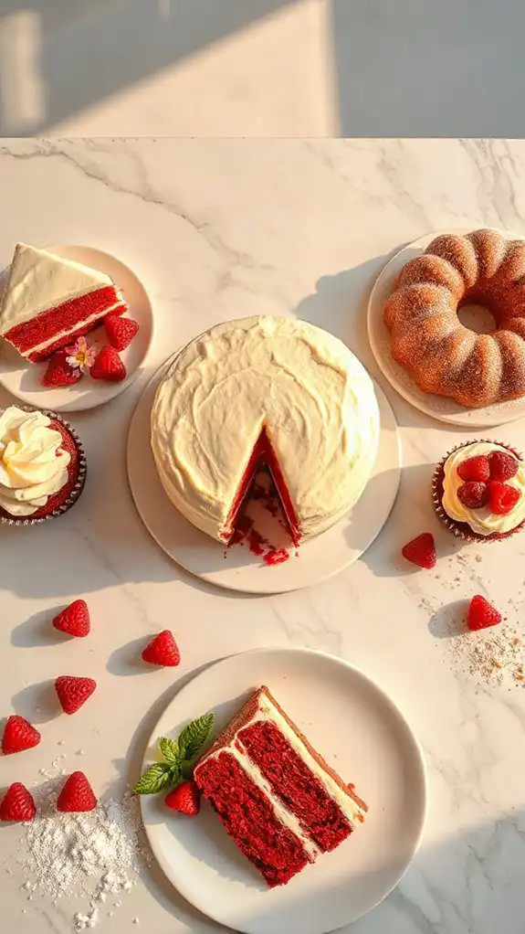 red velvet baking variations