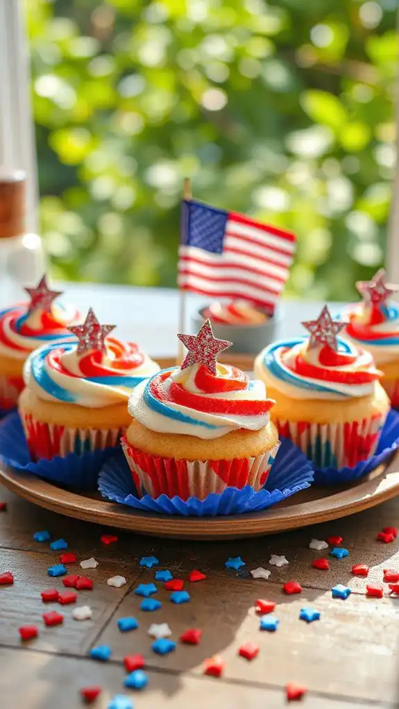 red white blue cupcakes red white blue cupcakes