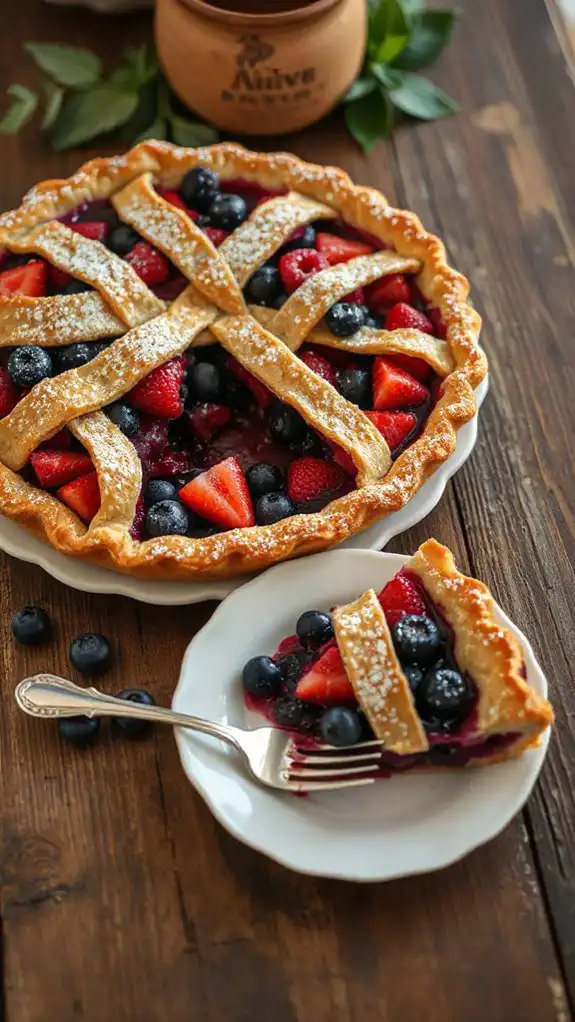 refined berry pie pairings