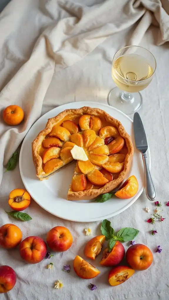 refined nectarine pie pairings