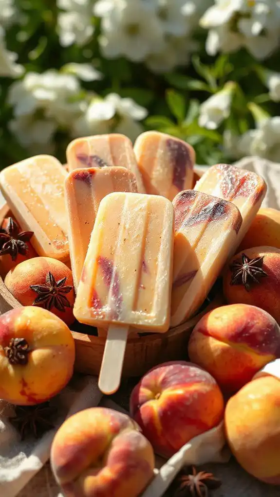 refreshing anise peach popsicles recipe refreshing anise peach popsicles recipe