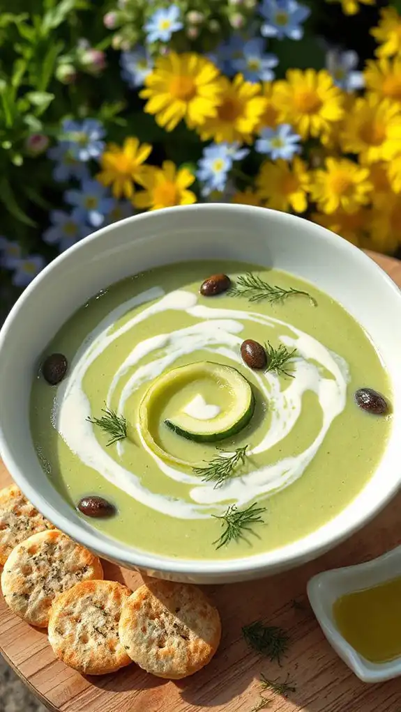refreshing cucumber cheese soup refreshing cucumber cheese soup