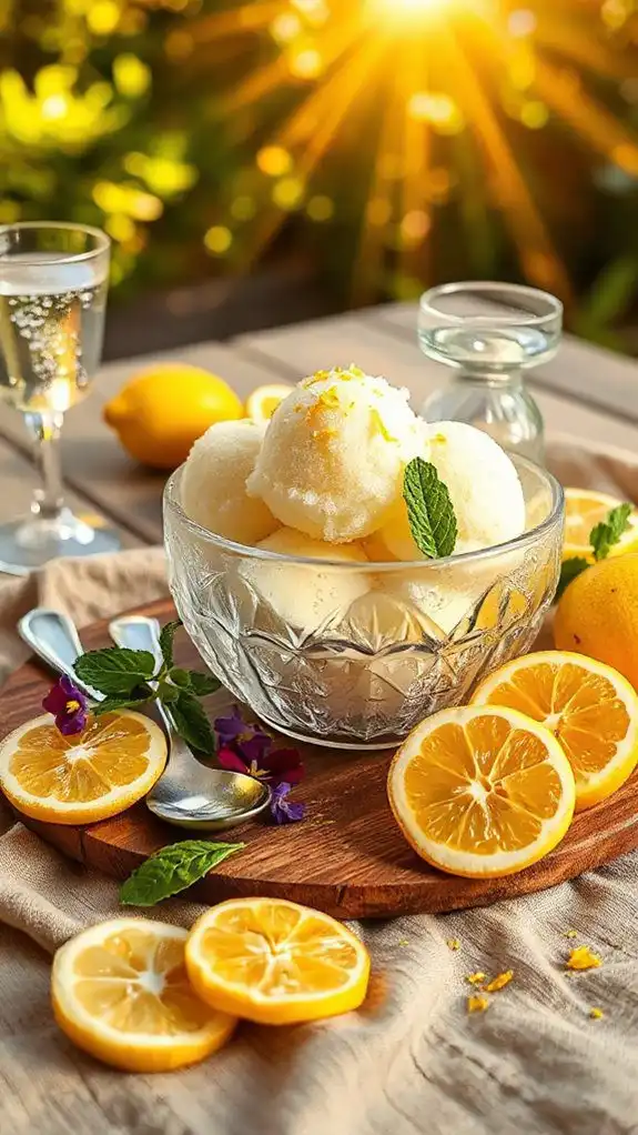 refreshing dairy free summer dessert