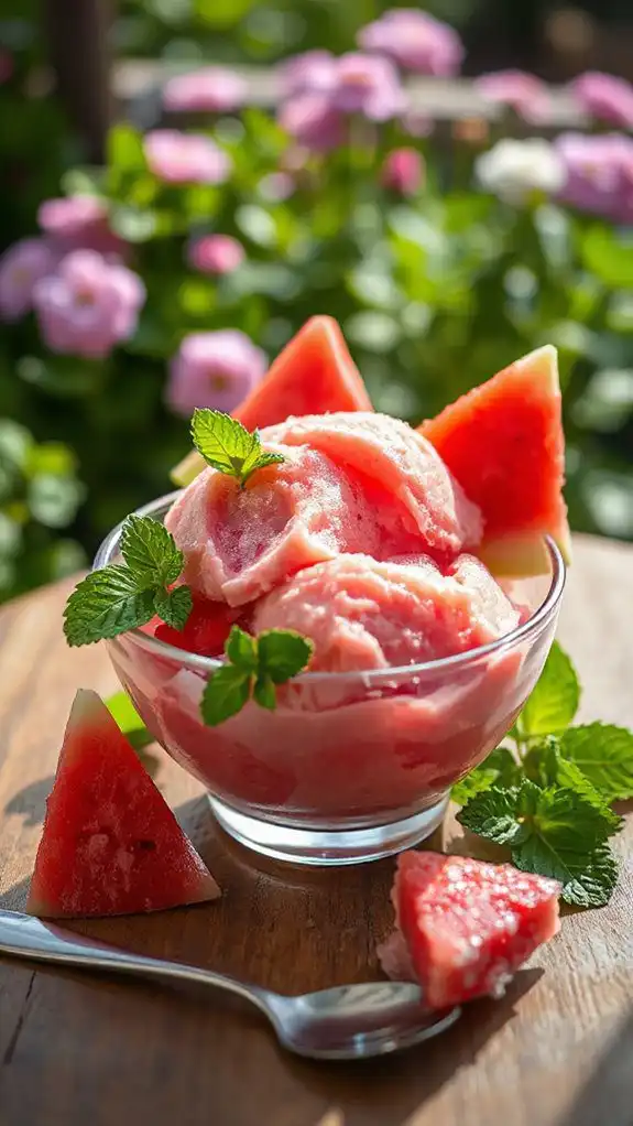refreshing dairy free summer dessert