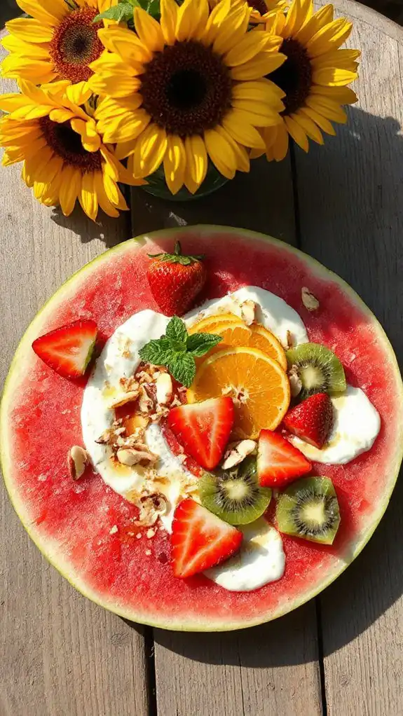 refreshing fruit dessert pizza refreshing fruit dessert pizza