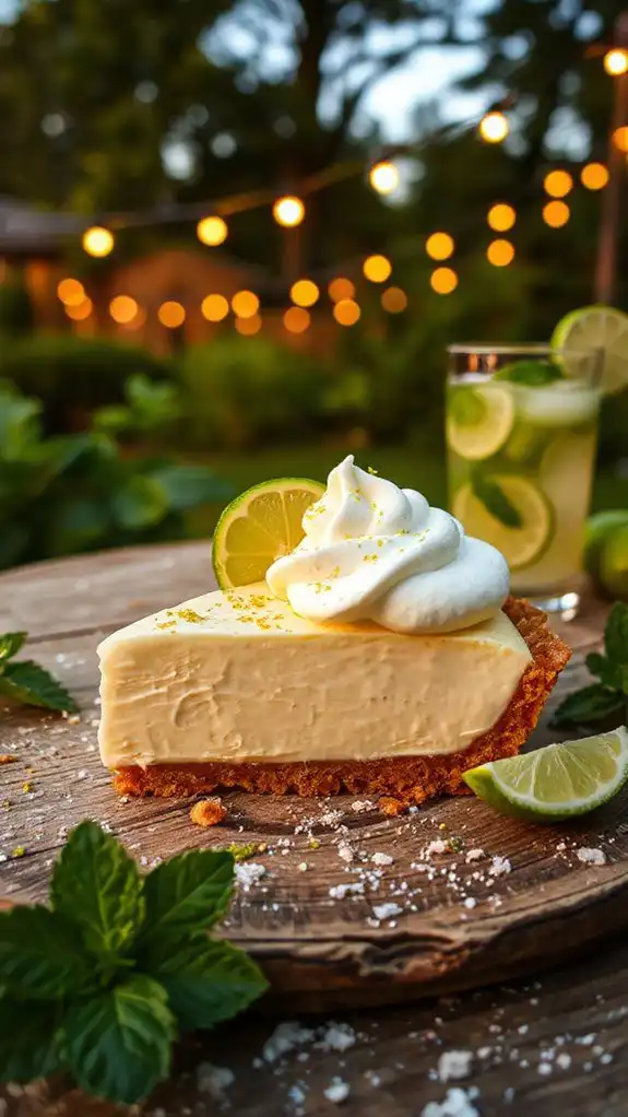 refreshing key lime dessert